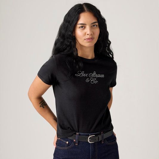 LEVI'S® WOMEN'S GRAPHIC CLASSIC TEE - BLACK