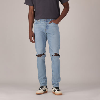 LEVI'S® MEN'S 512™ SLIM TAPER JEANS - LIGHT INDIGO - WORN IN