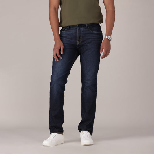 LEVI'S® MEN'S 502™ TAPER JEANS - DARK INDIGO - WORN IN