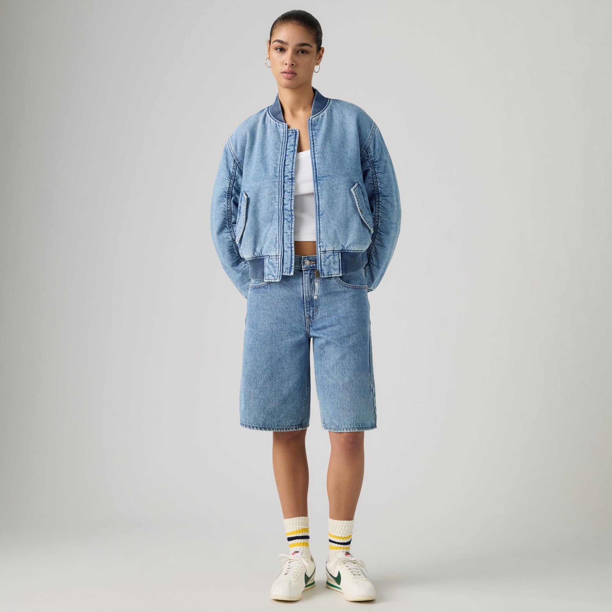 LEVI'S® WOMEN'S SCOUT WESTERN BOMBER JACKET - MULTI COLOUR