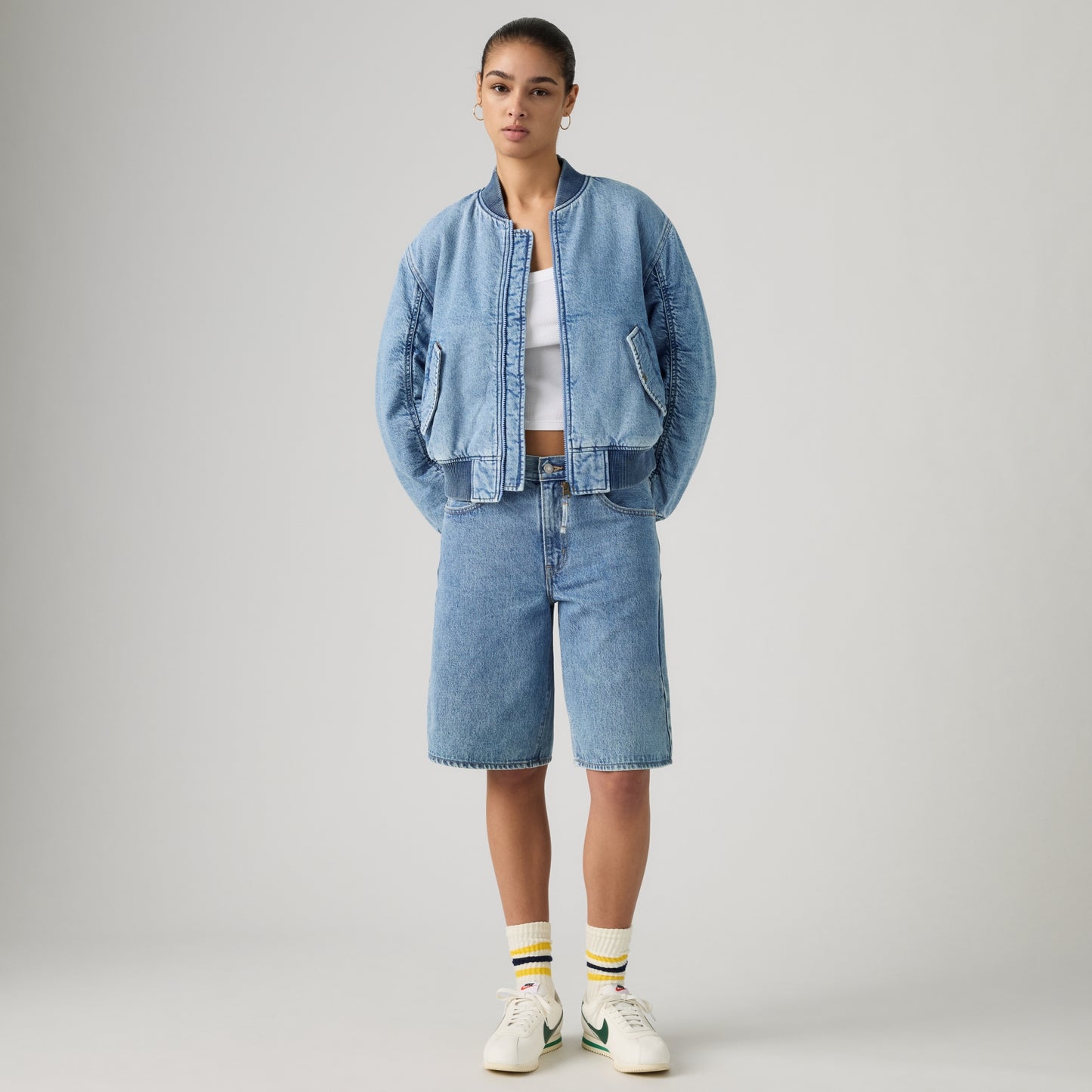 LEVI'S® WOMEN'S SCOUT WESTERN BOMBER JACKET - MULTI COLOUR