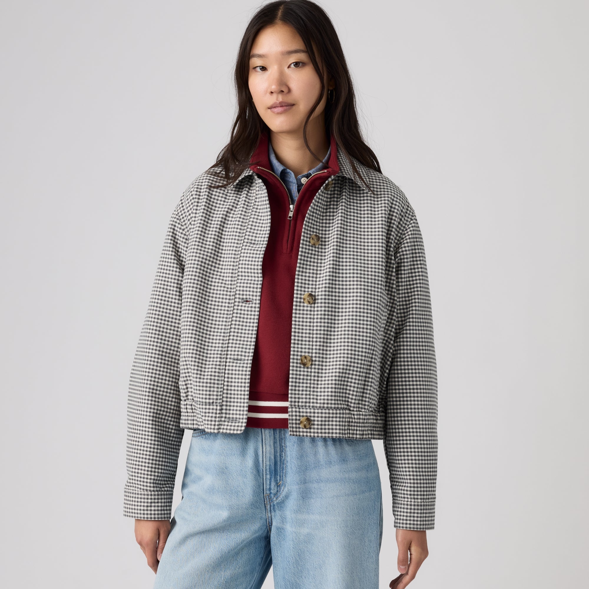 LEVI'S® WOMEN'S CHARLI WESTERN UTILITY JACKET - MULTI-COLOR