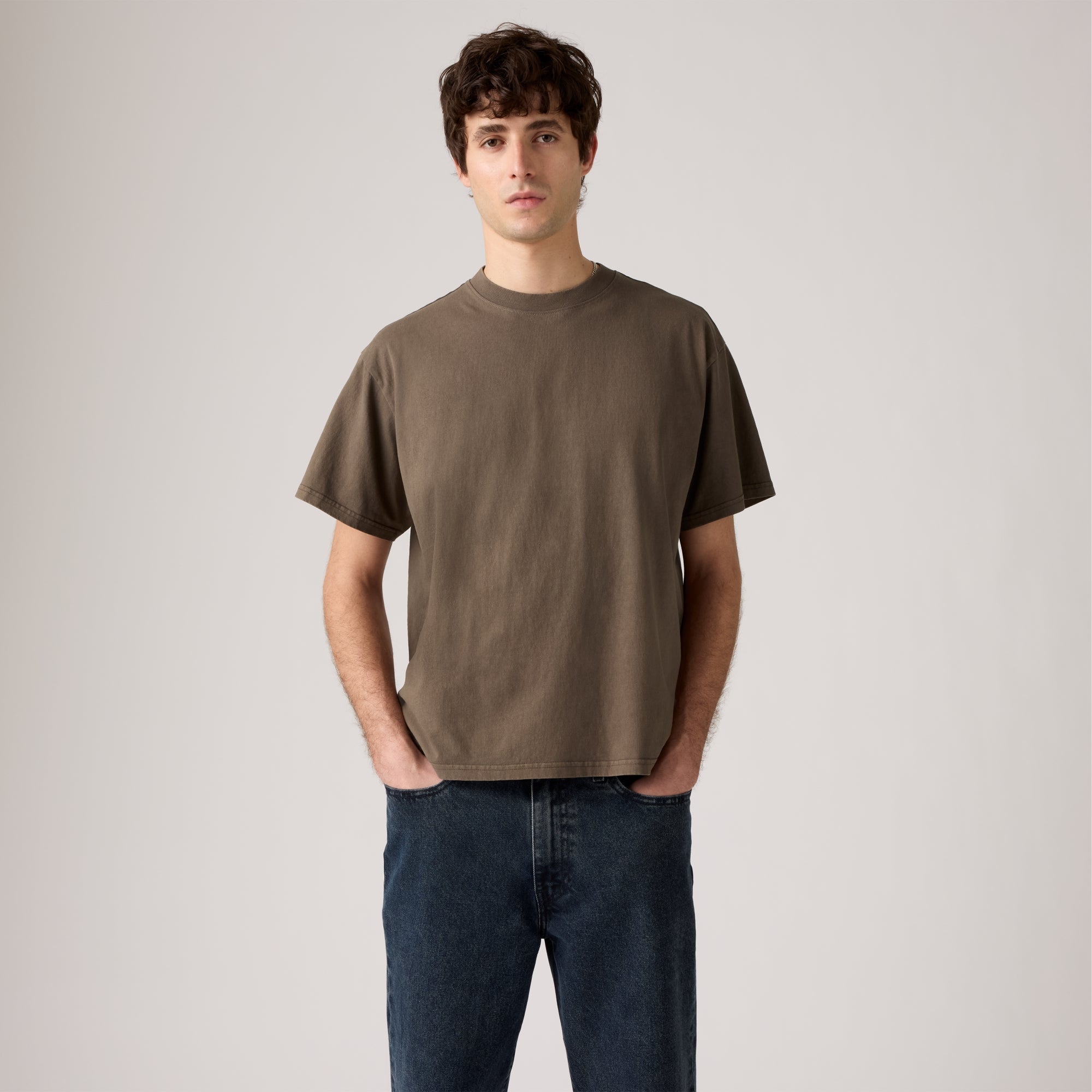 LEVI'S® MEN'S CROPPED SHORT-SLEEVE TEE - MULTI COLOUR