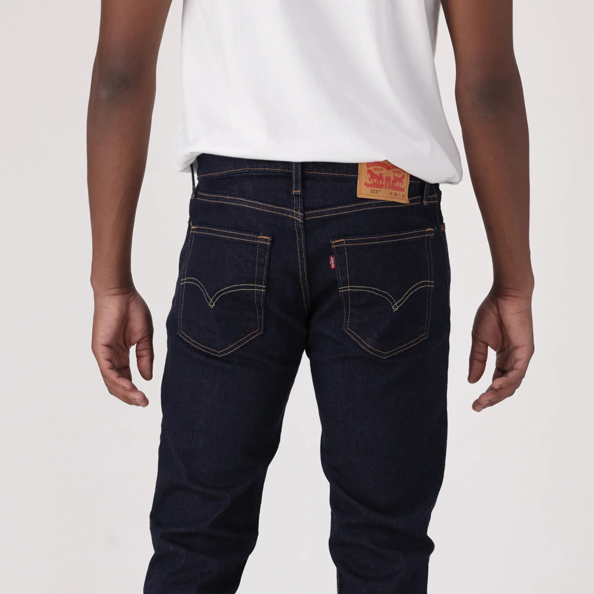 LEVI'S® MEN'S 511™ SLIM JEANS - DARK INDIGO - FLAT FINISH