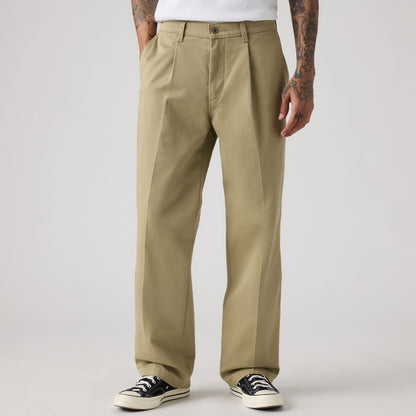LEVI'S® MEN'S LOOSE PLEATED WORK CHINOS - TAN