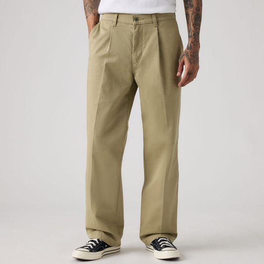 LEVI'S® MEN'S LOOSE PLEATED WORK CHINOS - TAN