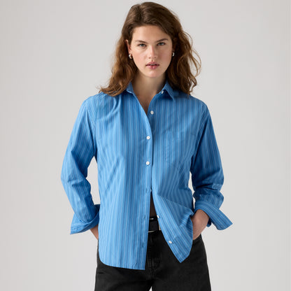 LEVI'S® WOMEN'S HARLIE BOYFRIEND SHIRT - BLUE