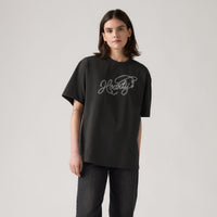 LEVI'S® WOMEN'S GRAPHIC TABOR T-SHIRT - BLACK