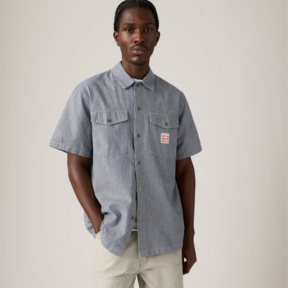 LEVI'S® MEN'S SHORT-SLEEVE WORKER SHIRT - MULTI COLOUR