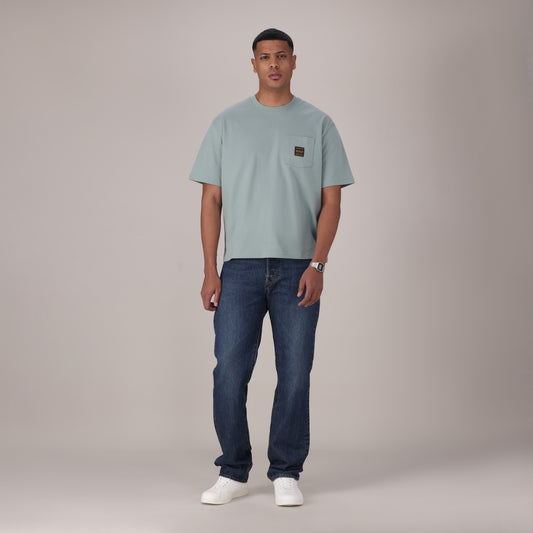 LEVI'S® MEN'S 501® ORIGINAL JEANS - MED INDIGO - WORN IN