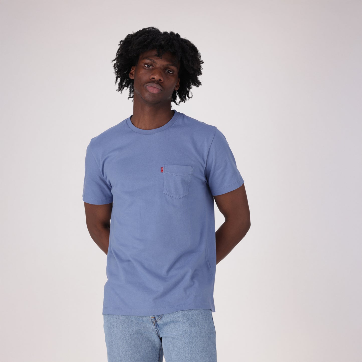 LEVI'S® MEN'S CLASSIC POCKET T-SHIRT - BLUE