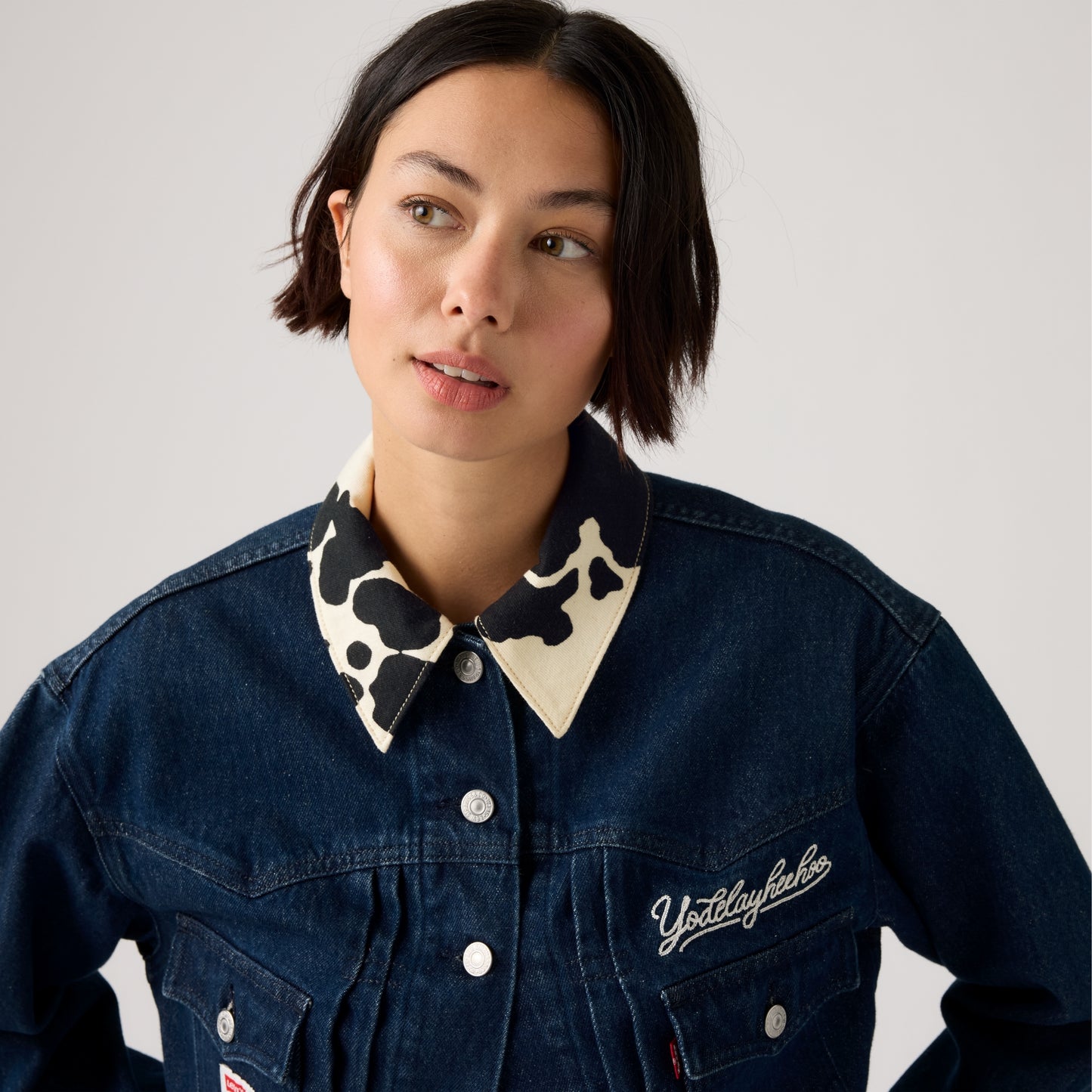 LEVI'S® X TOY STORY WOMEN'S TYPE II TRUCKER JACKET - DARK INDIGO FLAT FINISH