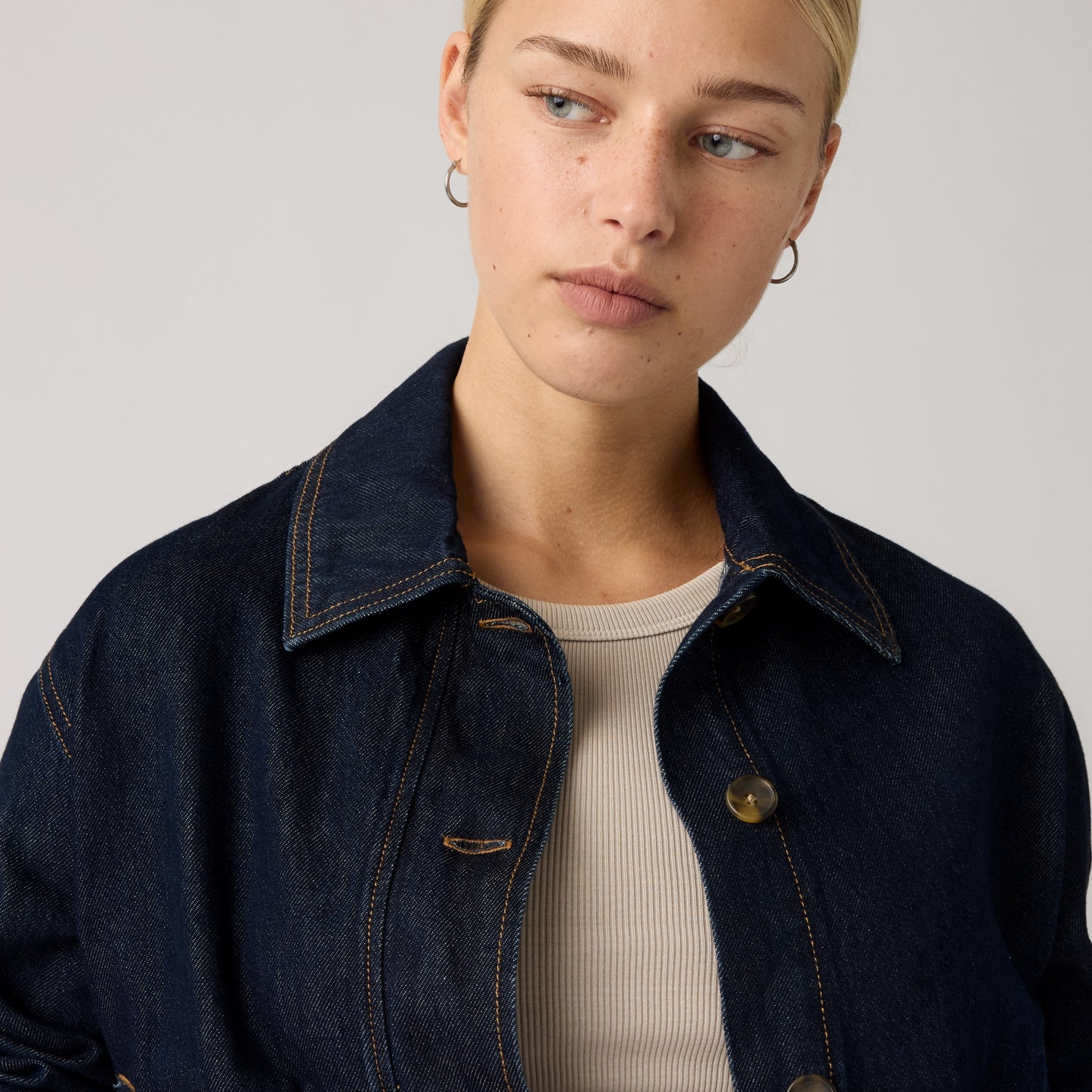 LEVI'S® WOMEN'S CHARLI WESTERN UTILITY JACKET - BLUES