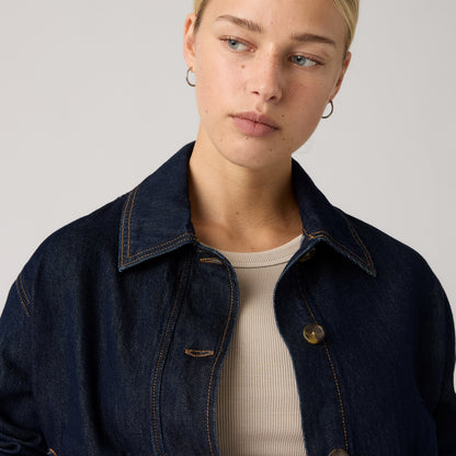 LEVI'S® WOMEN'S CHARLI WESTERN UTILITY JACKET - BLUES