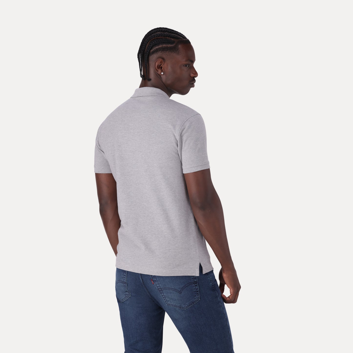 LEVI'S® MEN'S HOUSEMARK POLO SHIRT - GREY