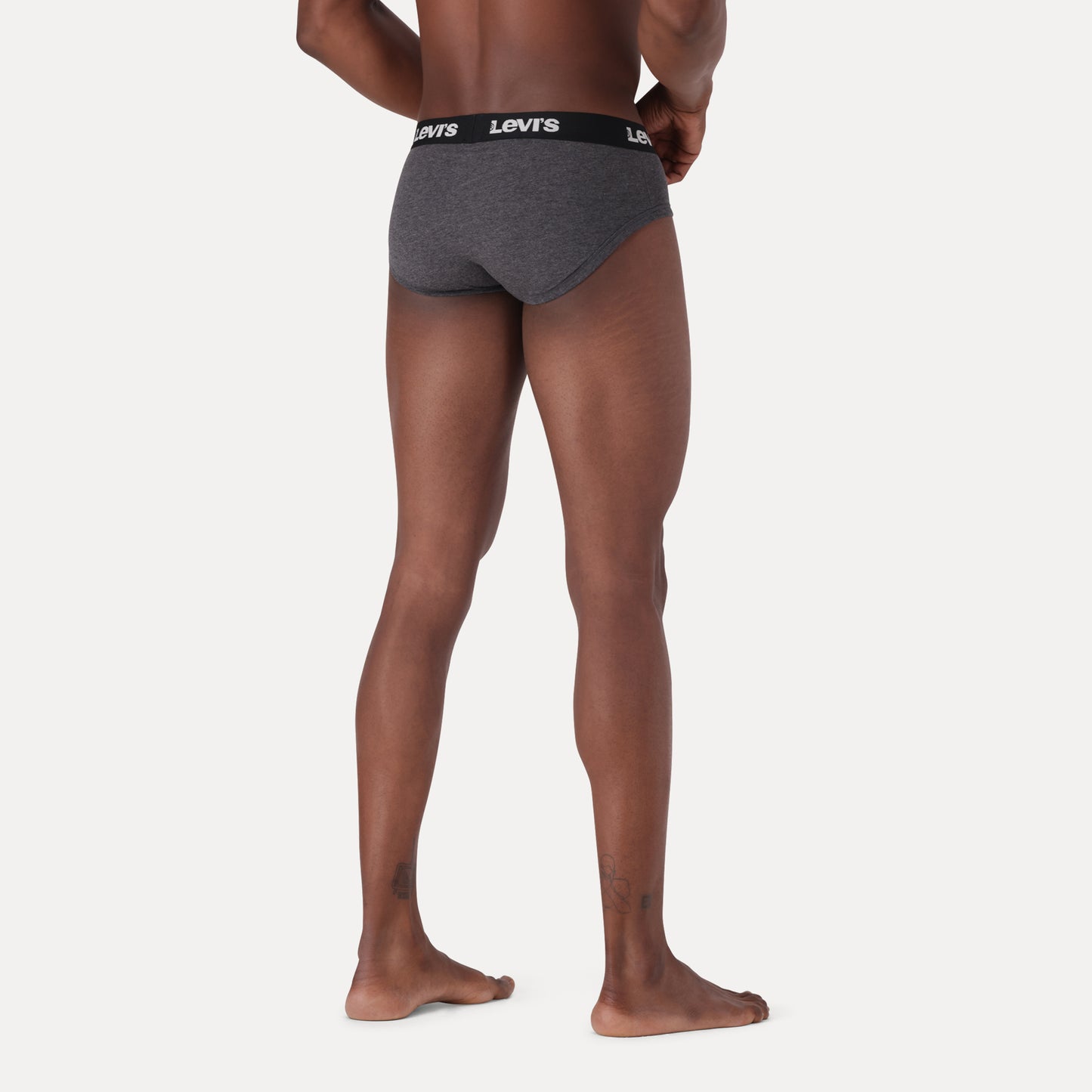 LEVI'S® MEN'S SOLID LOGO BRIEF (2 PACK) - BLUE