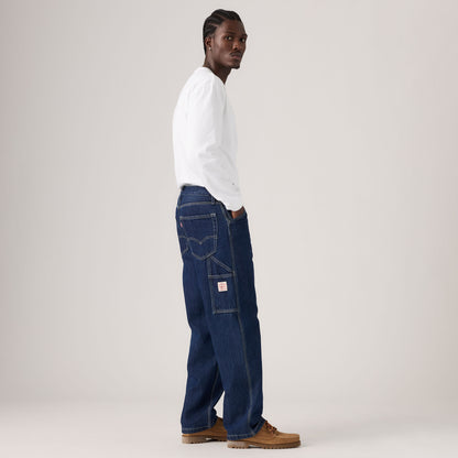LEVI'S® MEN'S 568™ LOOSE STRAIGHT CARPENTER - MED INDIGO - WORN IN