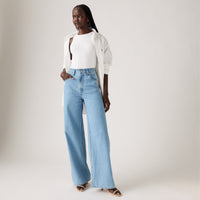 LEVI'S® WOMEN'S CINCH BAGGY JEANS - MED INDIGO - WORN IN