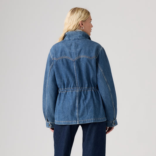 LEVI'S® WOMEN'S KARLIE UTILITY JACKET - MULTI COLOUR