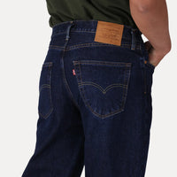 LEVI'S® MEN'S 555™ RELAXED STRAIGHT JEANS - DARK INDIGO - FLAT FINISH