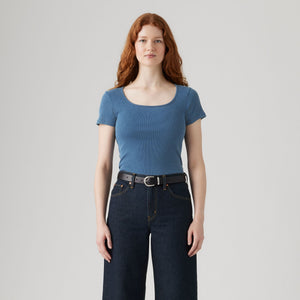 LEVI'S® WOMEN'S ESSENTIAL SQUARE NECK TEE - MULTI COLOUR