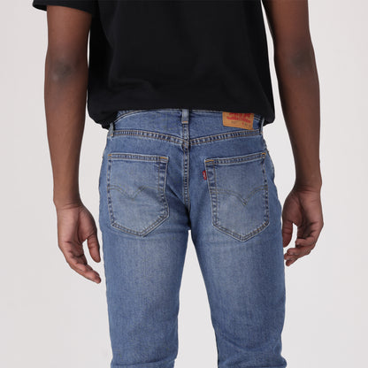 LEVI'S® MEN'S 511™ SLIM JEANS - MED INDIGO - WORN IN