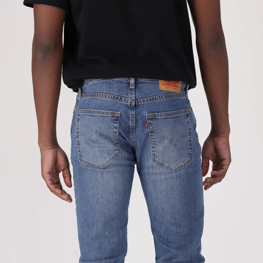 LEVI'S® MEN'S 511™ SLIM JEANS - MED INDIGO - WORN IN