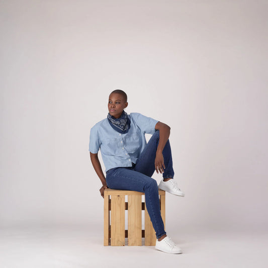 LEVI'S® CURVY HIGH-RISE SUPERSKINNY - MED INDIGO - WORN IN