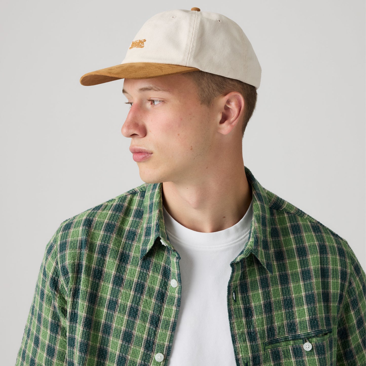 LEVI'S® MEN'S ROCKRIDGE DAD CAP - MED INDIGO - FLAT FINISH