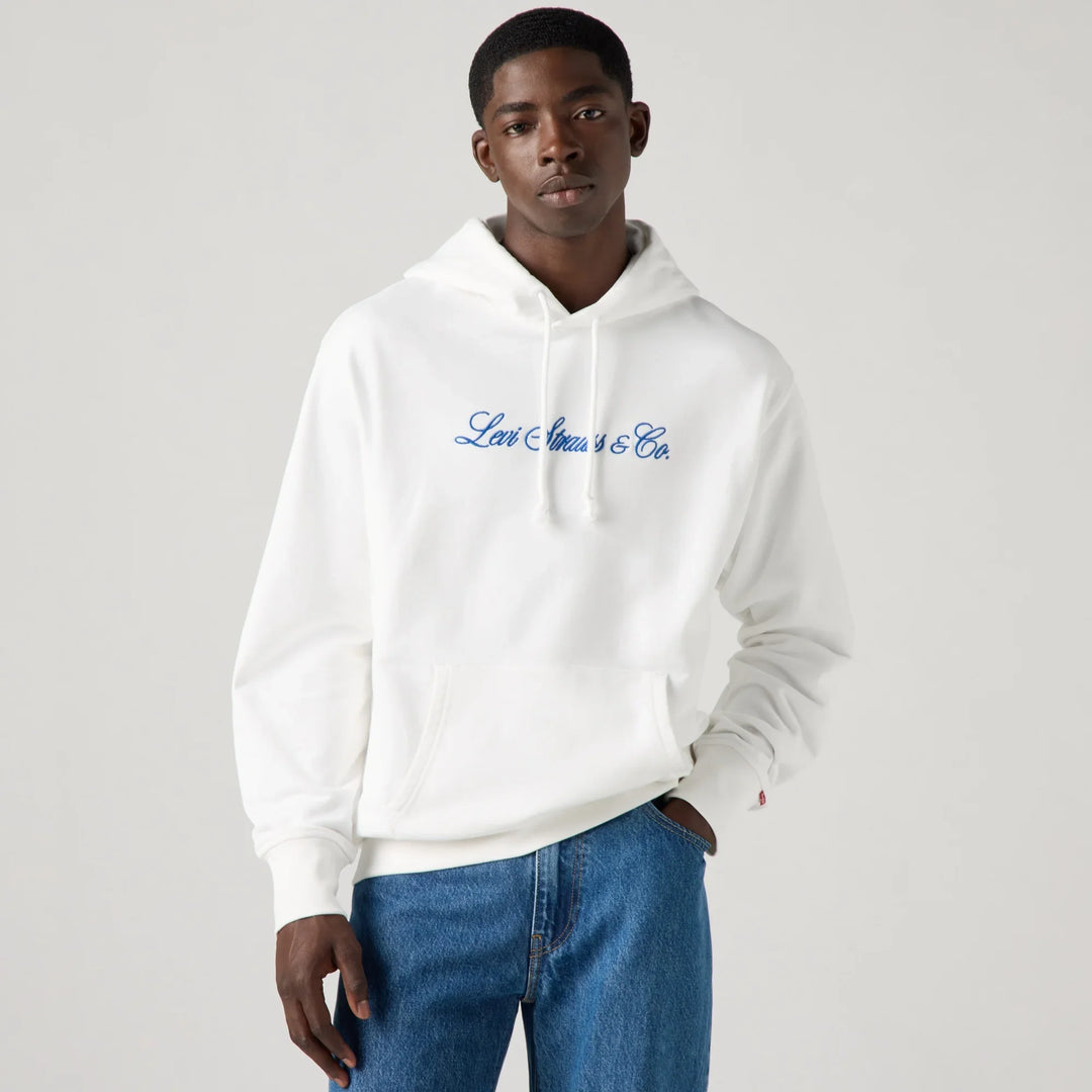 Fit Hoodie White Graphic Hoodie Mens LEVI'S® MEN'S PREMIUM GRAPHIC HOODIE  NEUTRAL
