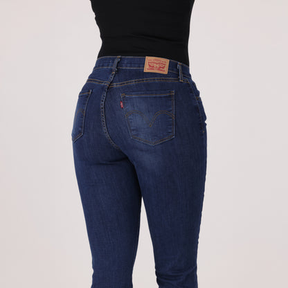LEVI'S® WOMEN'S CURVY STRAIGHT - DARK WASH
