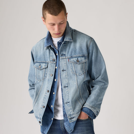Levi's® Men's Relaxed Trucker Jacket - Multi-Color