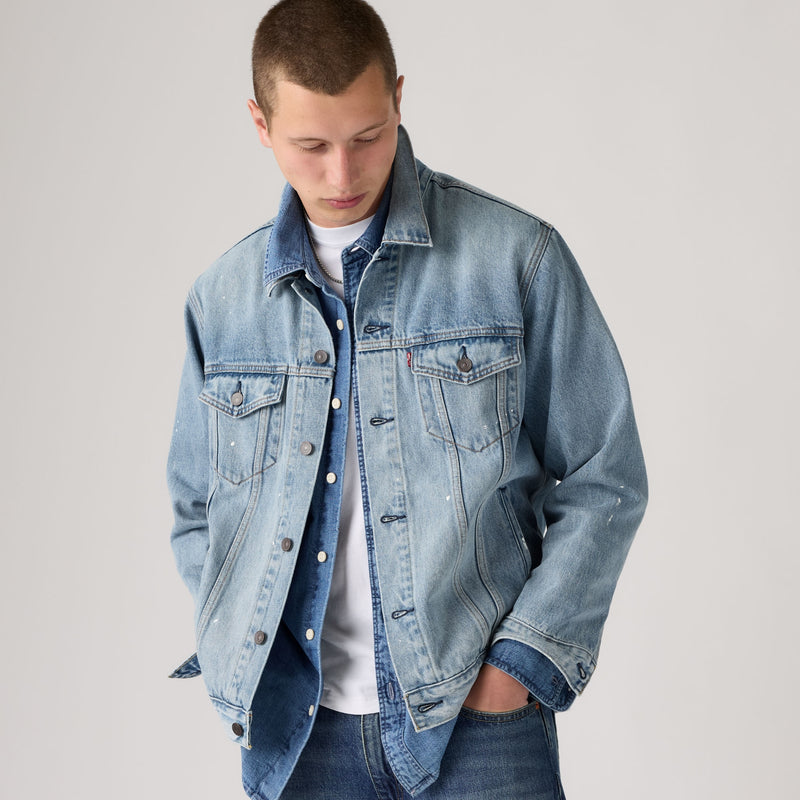Levi's® Men's Relaxed Trucker Jacket - Multi-Color