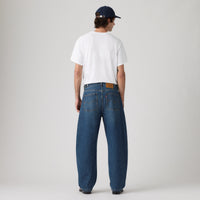 LEVI'S® MEN'S BAGGY BARREL JEANS - DARK INDIGO - WORN IN