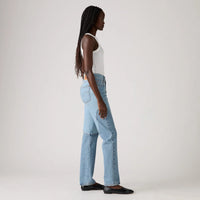 LEVI'S® WOMEN'S 501® ORIGINAL JEANS - MED INDIGO - WORN IN