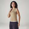 LEVI'S® WOMEN'S SOLID REGULAR FIT TOP - NEUTRAL