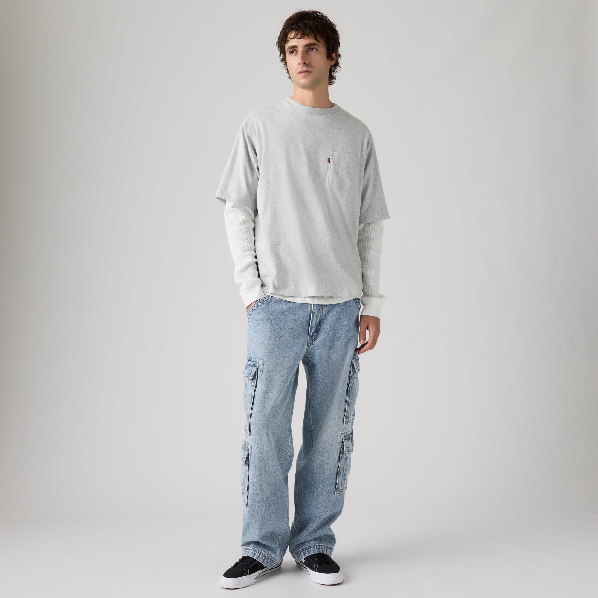 【80s〜90s】 Levi's baggy cargo pants ノームコア e0b62db660e2cdf4994ae172cc04b9