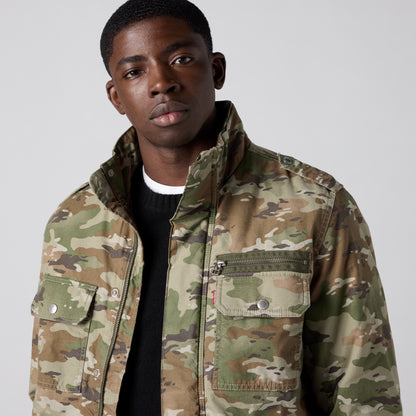 LEVI'S® MEN'S MENLO MILITARY JACKET - GREEN