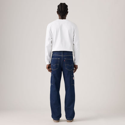 LEVI'S® MEN'S 568™ LOOSE STRAIGHT CARPENTER - MED INDIGO - WORN IN