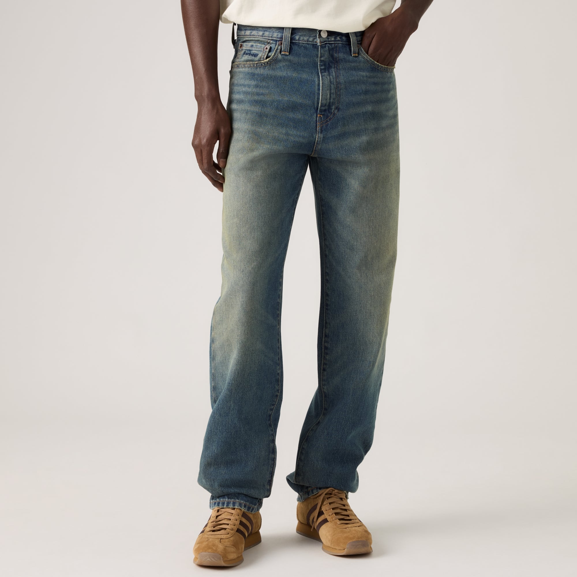 ウミボウズ様　Barbour x Levi's 568 デニムW30×L32 LEVI'S x Barbour 568 Loose Fit Jean 