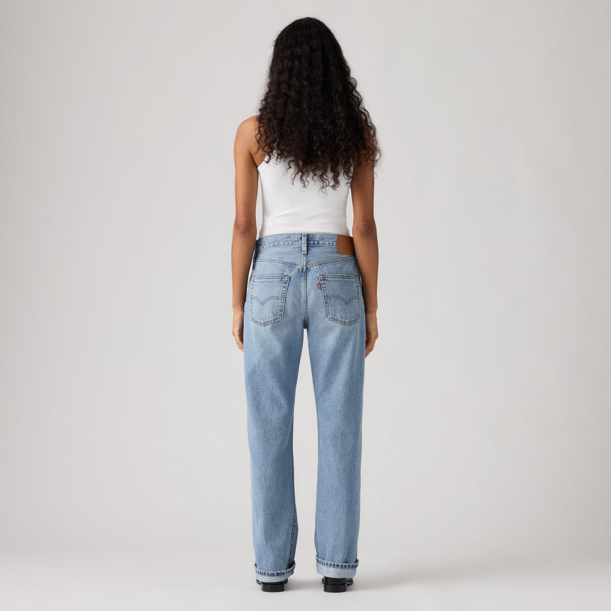 LEVI'S® WOMEN'S 501® '90S JEANS - MED INDIGO - WORN IN
