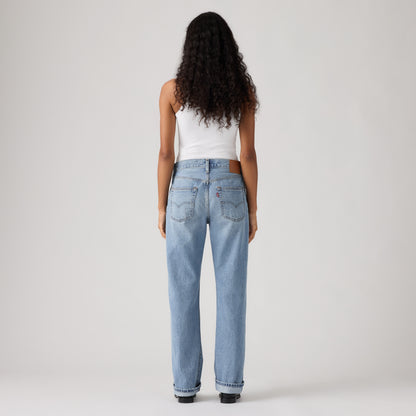 LEVI'S® WOMEN'S 501® '90S JEANS - MED INDIGO - WORN IN