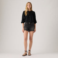 LEVI'S® WOMEN'S 501® CURVE SHORTS - BLACK