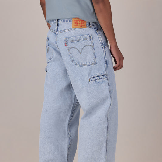 LEVI'S® MEN'S EXTRA BAGGY UTILITY - LIGHT INDIGO - WORN IN