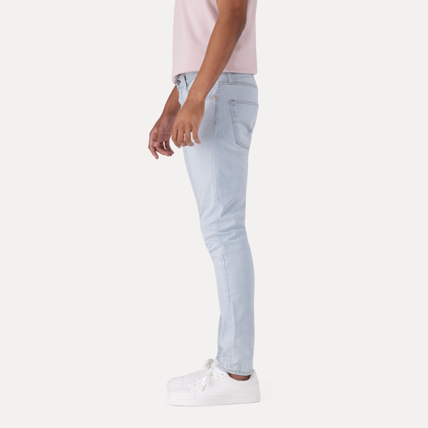 LEVI'S® MEN'S 512™ SLIM TAPER JEANS - LIGHT INDIGO - WORN IN