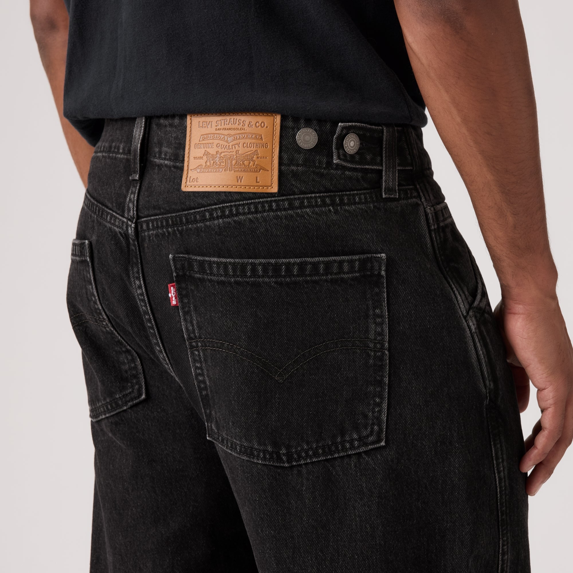 パンツ JOURNAL STANDARD LEVIS BAGGY BARREL LEVI'S® MEN'S BAGGY BARREL JEANS - BLACK