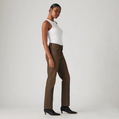 LEVI'S® WOMEN'S 501® ORIGINAL JEANS - BROWN
