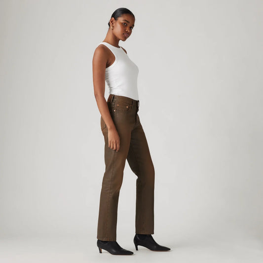 LEVI'S® WOMEN'S 501® ORIGINAL JEANS - BROWN