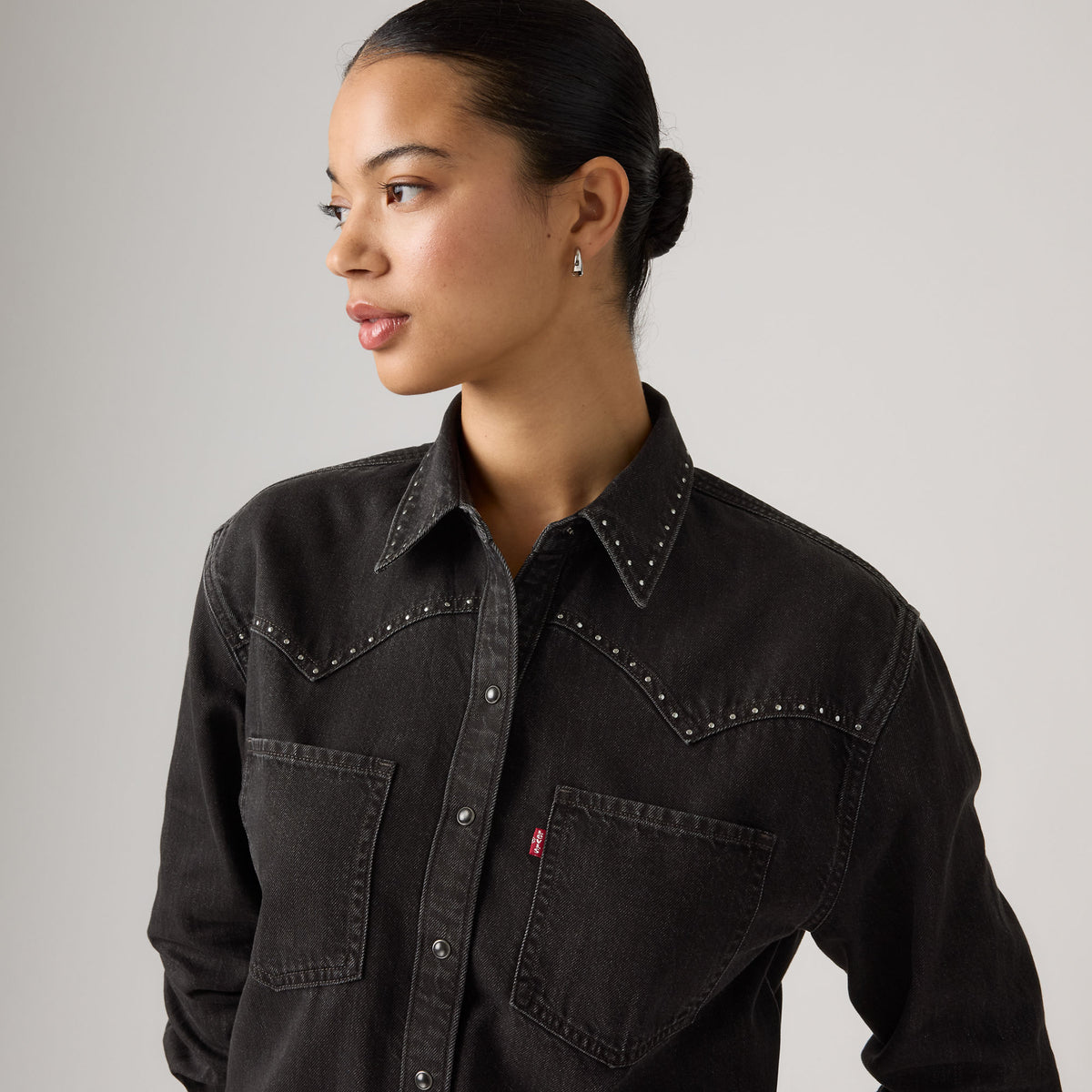 LEVI'S® WOMEN'S TEODORA WESTERN SHIRT - MULTI-COLOR