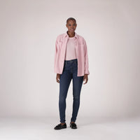 LEVI'S® WOMEN'S CURVY HIGH-RISE SUPER SKINNY - DARK INDIGO - WORN IN